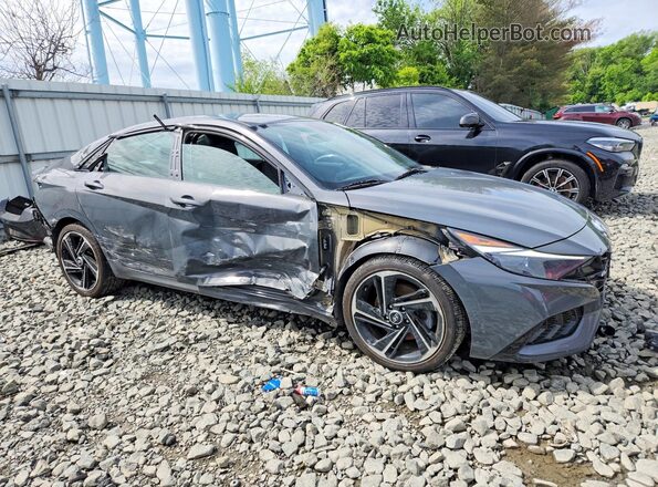 KMHLR4AF4PU629711 2023 HYUNDAI ELANTRA Gray Front right