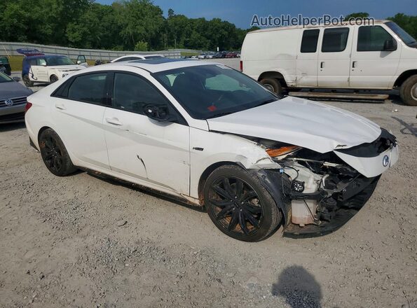 KMHLR4AF5PU466406 2023 HYUNDAI ELANTRA Белый Передняя правая четверть