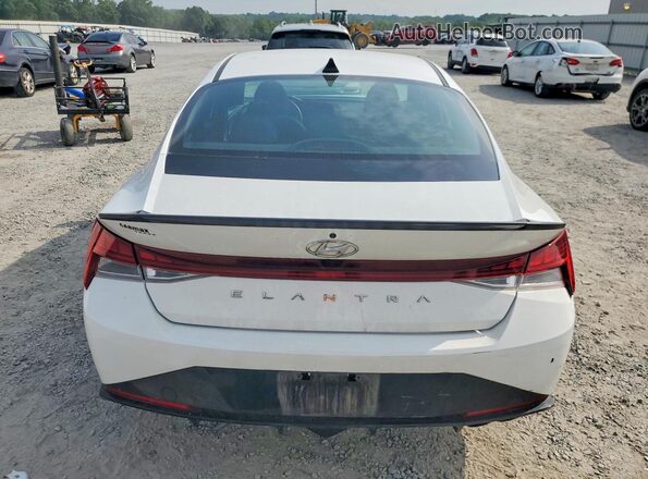 KMHLR4AF5PU466406 2023 HYUNDAI ELANTRA Белый Вид сзади