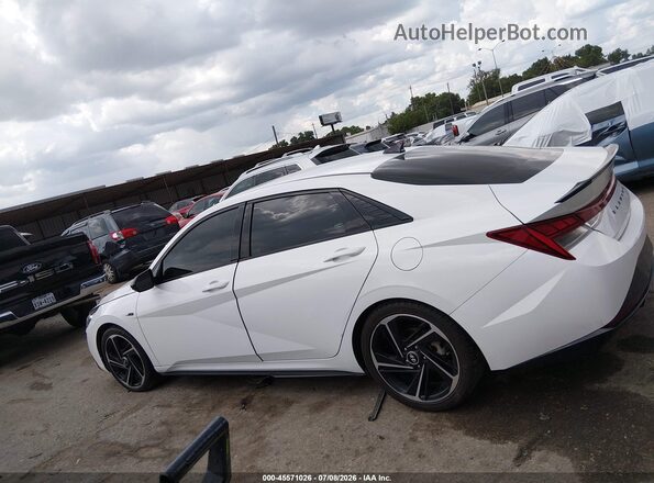 KMHLR4AF6PU607077 2023 HYUNDAI ELANTRA White 360 interior view