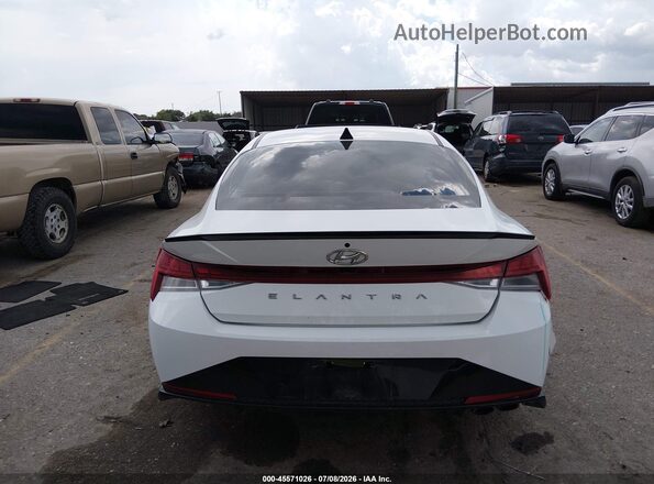KMHLR4AF6PU607077 2023 HYUNDAI ELANTRA White 