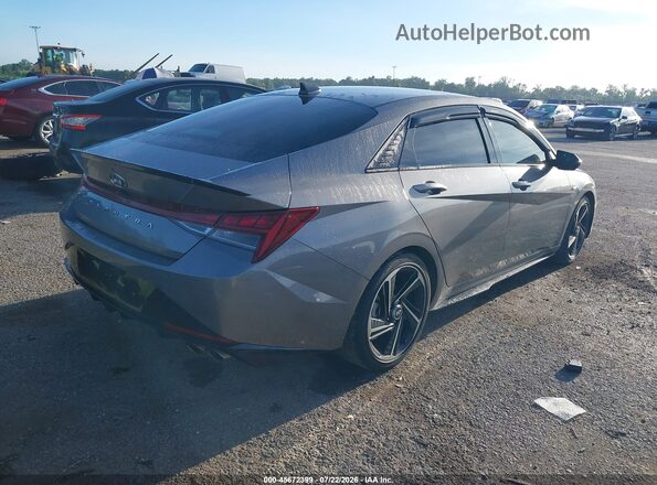 KMHLR4AF6PU621285 2023 HYUNDAI ELANTRA Silver უკანა მარჯვენა