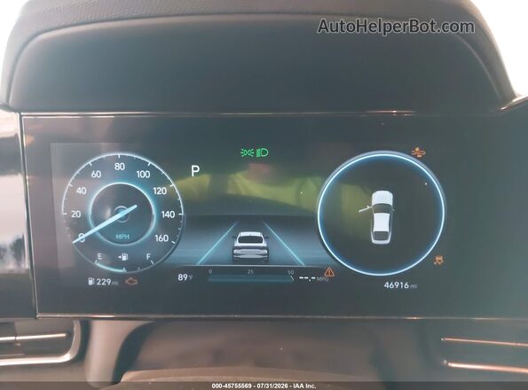KMHLR4AF7PU494613 2023 HYUNDAI ELANTRA Gray Հետևի նստատեղերի տեսք
