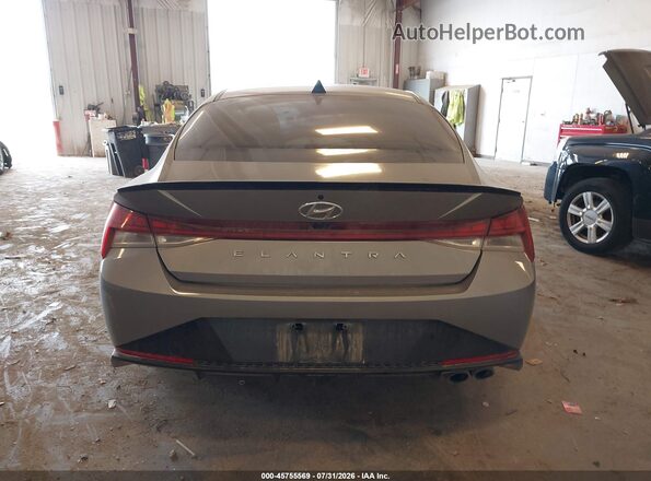 KMHLR4AF7PU494613 2023 HYUNDAI ELANTRA Gray 
