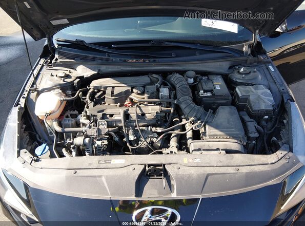 KMHLR4AF8MU105960 2021 HYUNDAI ELANTRA Black უკანა ხედი