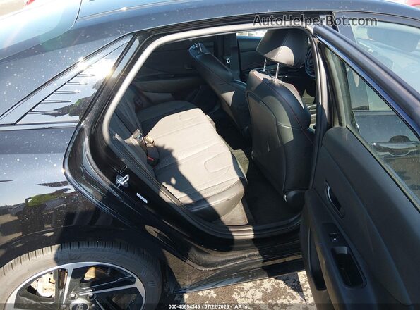 KMHLR4AF8MU105960 2021 HYUNDAI ELANTRA Black VIN კოდის სტიკერის ხედი