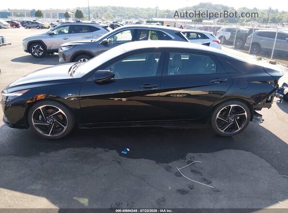 KMHLR4AF8MU105960 2021 HYUNDAI ELANTRA Black 
