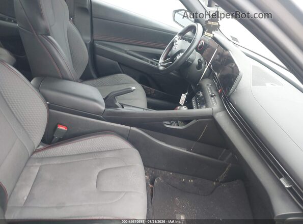 KMHLR4AF8PU407429 2023 HYUNDAI ELANTRA Gray Սալոնի դիմացի տեսք