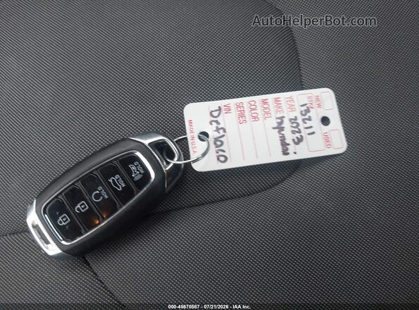 KMHLR4AF8PU407429 2023 HYUNDAI ELANTRA Gray Առջևի վահանակի տեսք