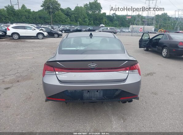 KMHLR4AF8PU407429 2023 HYUNDAI ELANTRA Gray 