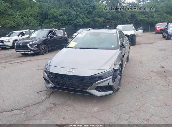 KMHLR4AF8PU407429 2023 HYUNDAI ELANTRA Gray 