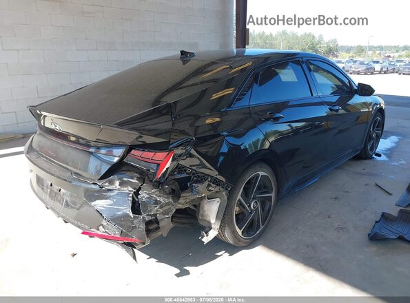 KMHLR4AF9NU362546 2022 HYUNDAI ELANTRA Black Trasero derecho