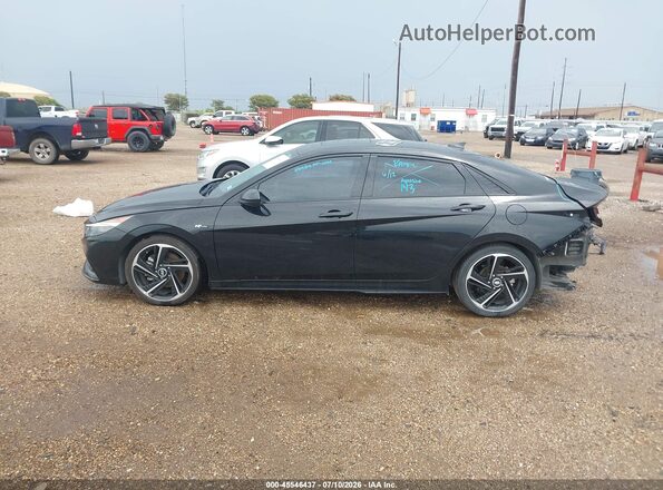 KMHLR4AF9PU556710 2023 HYUNDAI ELANTRA Black 