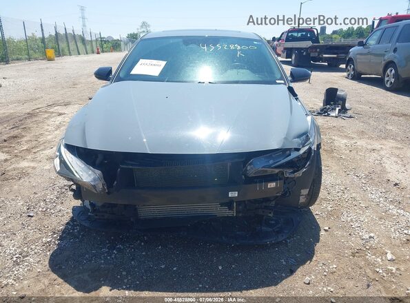 KMHLR4AFXNU326543 2022 HYUNDAI ELANTRA Gray Вид щитка приладів