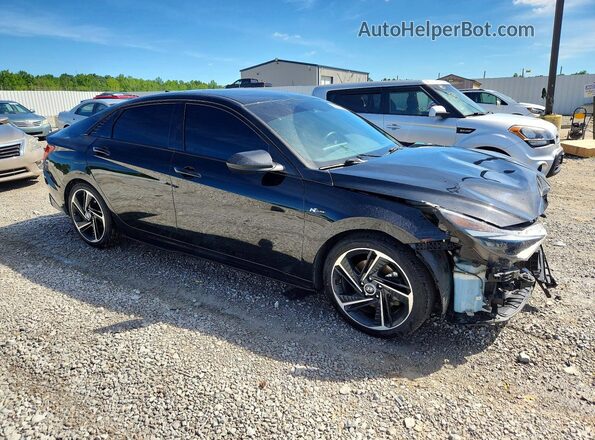 KMHLR4AFXPU413359 2023 HYUNDAI ELANTRA Black Front right