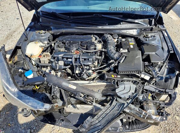 KMHLR4AFXPU413359 2023 HYUNDAI ELANTRA Black Rear interior view