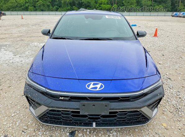 KMHLR4DF0SU856365 2025 HYUNDAI ELANTRA Blue Դիմացի տեսք