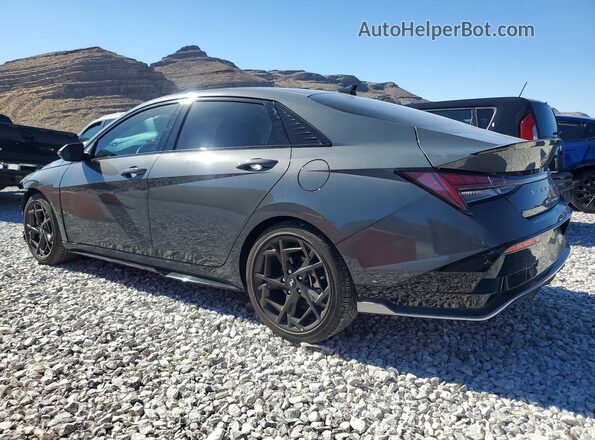 KMHLR4DF1RU774414 2024 HYUNDAI ELANTRA Gray Rear left