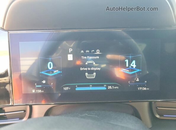 KMHLR4DF1RU774414 2024 HYUNDAI ELANTRA Gray Instrument cluster view