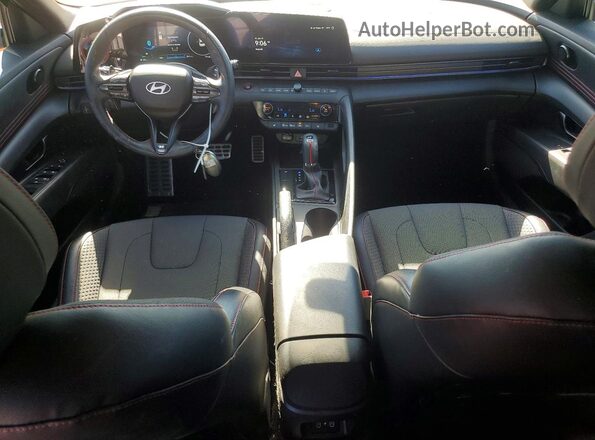 KMHLR4DF1RU774414 2024 HYUNDAI ELANTRA Gray Dashboard view