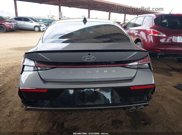 KMHLR4DF3SU940115 2025 HYUNDAI ELANTRA Gray 