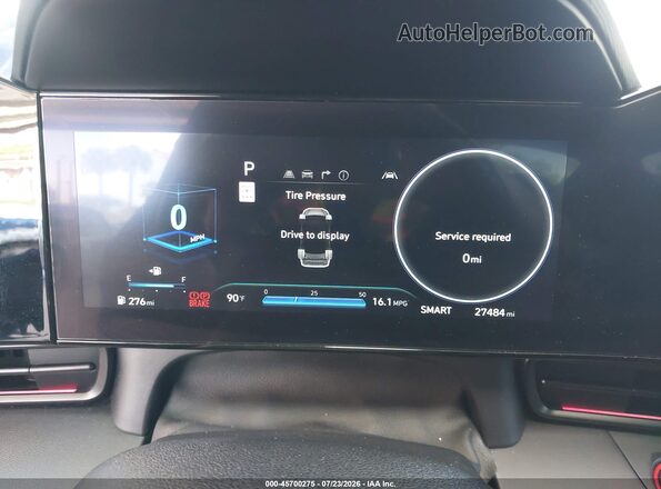 KMHLR4DF4RU744906 2024 HYUNDAI ELANTRA Blue Widok tylnych siedzeń
