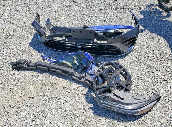 KMHLR4DF8RU813502 2024 HYUNDAI ELANTRA Blue Vista del compartimento del motor