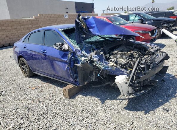 KMHLR4DF8RU813502 2024 HYUNDAI ELANTRA Blue 