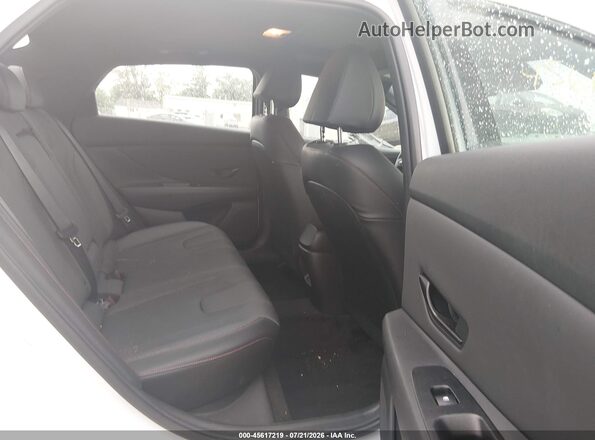 KMHLR4DF8SU953880 2025 HYUNDAI ELANTRA White Вид наклейки з VIN-кодом