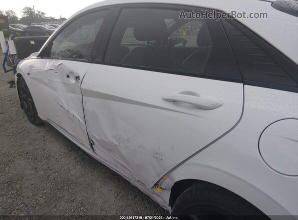 KMHLR4DF8SU953880 2025 HYUNDAI ELANTRA White Вид спереду