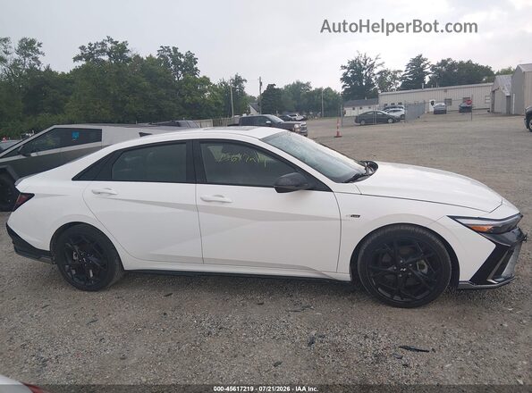 KMHLR4DF8SU953880 2025 HYUNDAI ELANTRA White Панорамний вид салону 360°