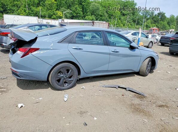 KMHLS4AG0MU064947 2021 HYUNDAI ELANTRA Gray უკანა მარჯვენა