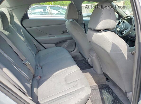 KMHLS4AG0MU064947 2021 HYUNDAI ELANTRA Gray უკანა სავარძლების ხედი