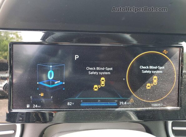 KMHLS4AG0MU064947 2021 HYUNDAI ELANTRA Gray ხელსაწყოთა პანელის ხედი