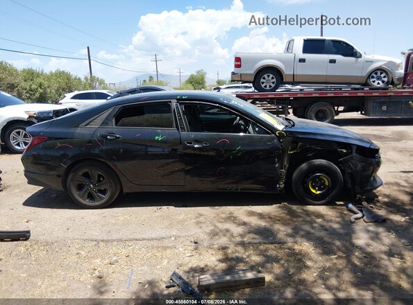 KMHLS4AG0NU243667 2022 HYUNDAI ELANTRA Black Vista interior trasera