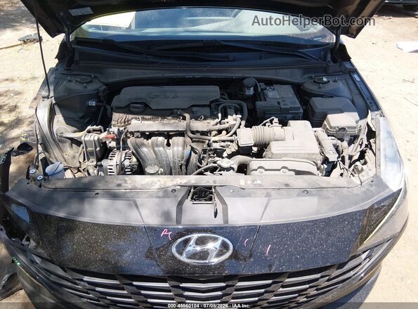 KMHLS4AG0NU243667 2022 HYUNDAI ELANTRA Black Vista trasera