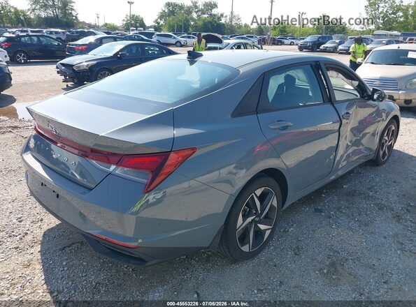 KMHLS4AG0PU422004 2023 HYUNDAI ELANTRA Gray უკანა მარჯვენა