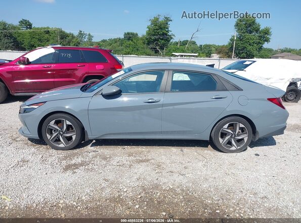 KMHLS4AG0PU422004 2023 HYUNDAI ELANTRA Gray სალონის 360-გრადუსიანი ხედი