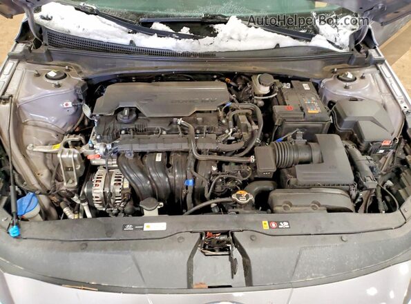 KMHLS4AG0PU431480 2023 HYUNDAI ELANTRA Gray Սալոնի հետևի տեսք