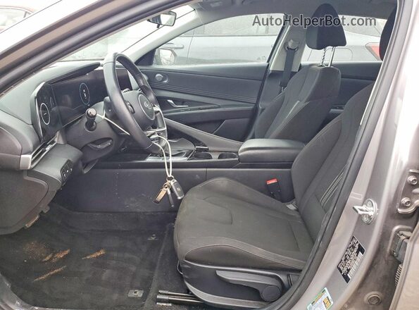 KMHLS4AG0PU431480 2023 HYUNDAI ELANTRA Gray Սալոնի դիմացի տեսք