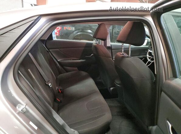 KMHLS4AG0PU431480 2023 HYUNDAI ELANTRA Gray Հետևի նստատեղերի տեսք