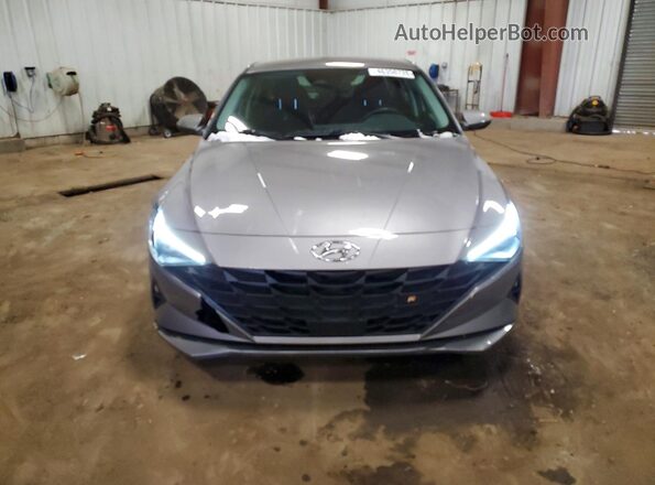KMHLS4AG0PU431480 2023 HYUNDAI ELANTRA Gray Դիմացի տեսք