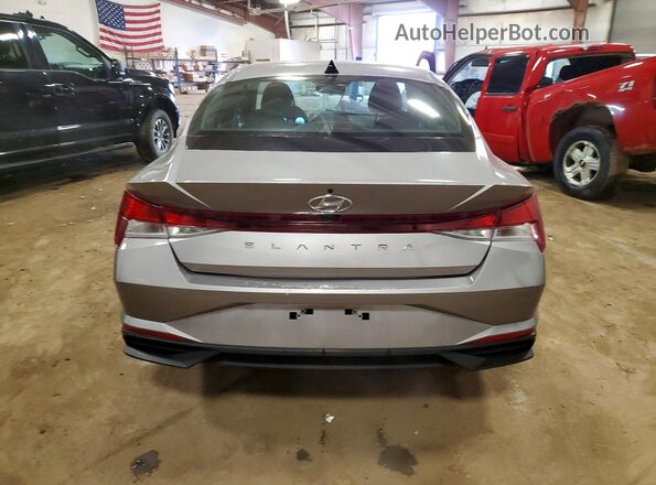 KMHLS4AG0PU431480 2023 HYUNDAI ELANTRA Gray Հետևի տեսք