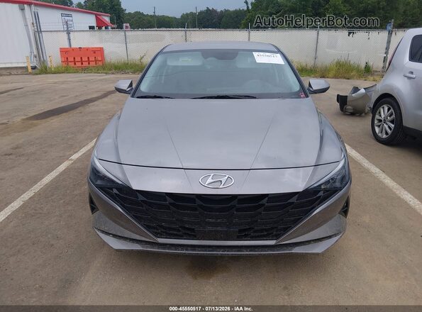 KMHLS4AG0PU445332 2023 HYUNDAI ELANTRA Silver Instrument cluster view
