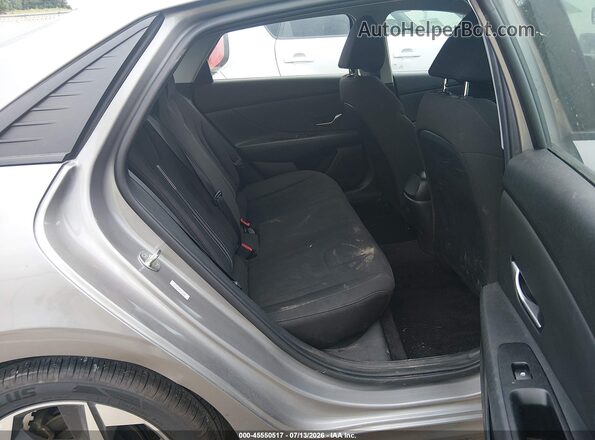 KMHLS4AG0PU445332 2023 HYUNDAI ELANTRA Silver VIN sticker view