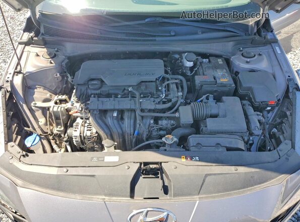 KMHLS4AG0PU501298 2023 HYUNDAI ELANTRA Tan Widok wnętrza z tyłu