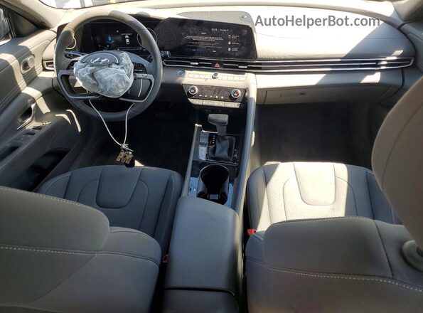 KMHLS4AG0PU501298 2023 HYUNDAI ELANTRA Tan Widok deski rozdzielczej