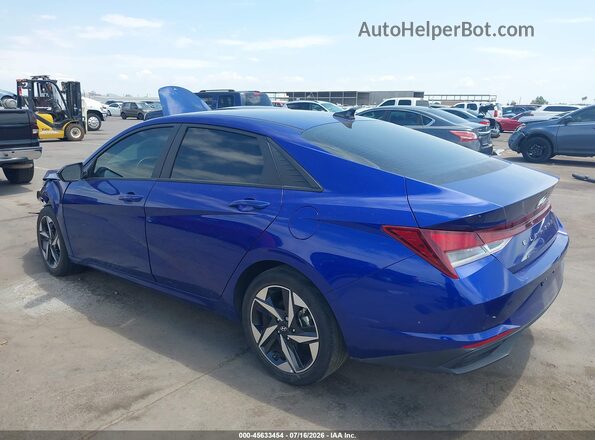 KMHLS4AG0PU558861 2023 HYUNDAI ELANTRA Blue Tył lewy