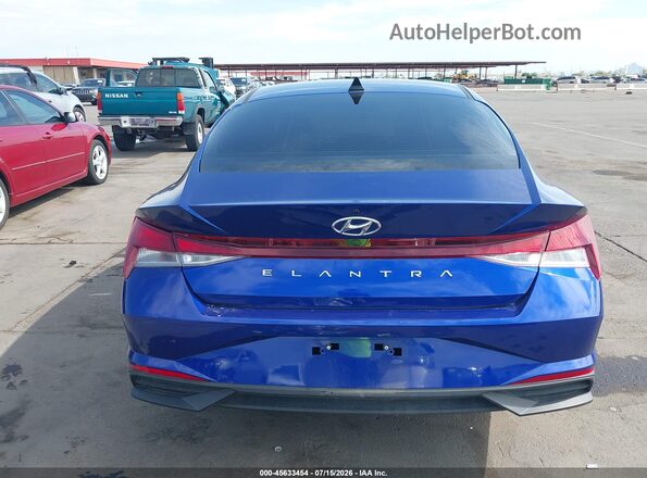 KMHLS4AG0PU558861 2023 HYUNDAI ELANTRA Blue 