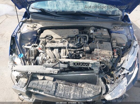 KMHLS4AG0PU558861 2023 HYUNDAI ELANTRA Blue Widok z tyłu